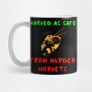 Marked As Safe From Murder Hornets, Hornet vs Bee Mug